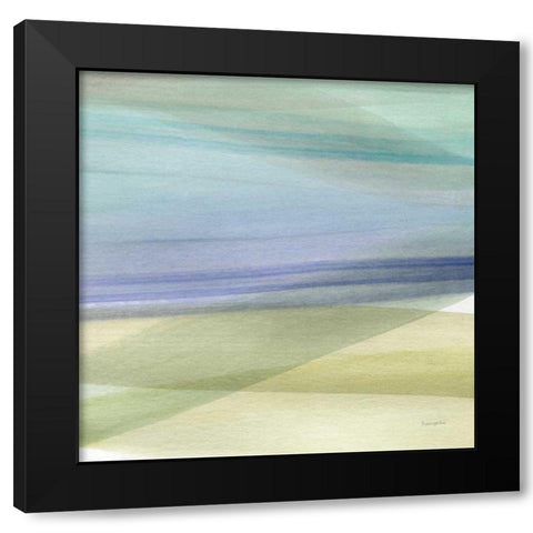 Soft Summer IV Black Modern Wood Framed Art Print with Double Matting by Charro, Mercedes Lopez