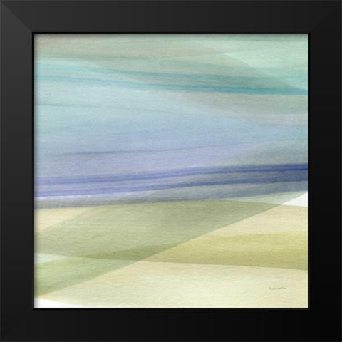 Soft Summer IV Black Modern Wood Framed Art Print by Charro, Mercedes Lopez