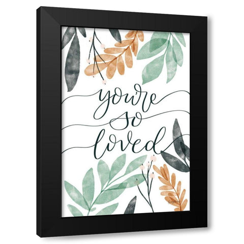 Sage Sayings II Black Modern Wood Framed Art Print with Double Matting by Thorns, Becky