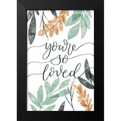 Sage Sayings II Black Modern Wood Framed Art Print by Thorns, Becky