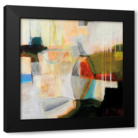Bell Island Cove Black Modern Wood Framed Art Print with Double Matting by Davies, Jane
