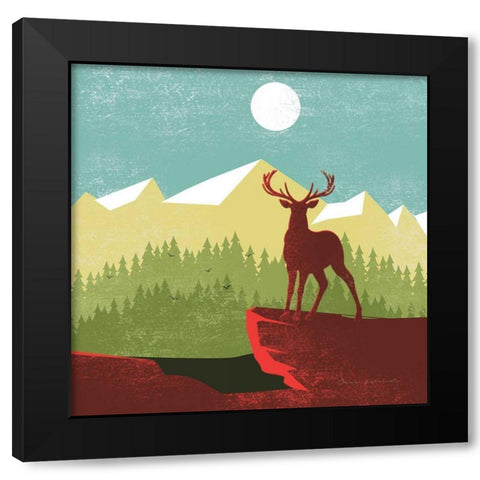 Great Outdoors III Black Modern Wood Framed Art Print by Escalante, Omar