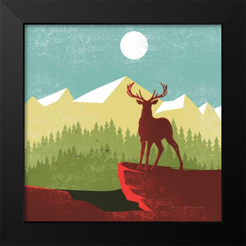 Great Outdoors III Black Modern Wood Framed Art Print by Escalante, Omar
