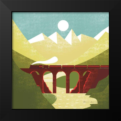 Great Outdoors VI Black Modern Wood Framed Art Print by Escalante, Omar