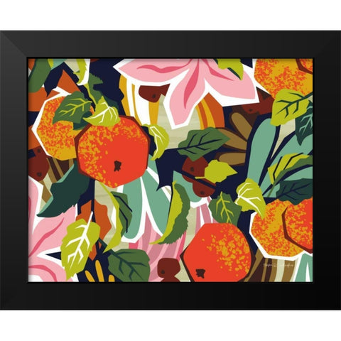 Apple Orchard I Black Modern Wood Framed Art Print by Gallagher, Megan