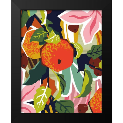 Apple Orchard II Black Modern Wood Framed Art Print by Gallagher, Megan