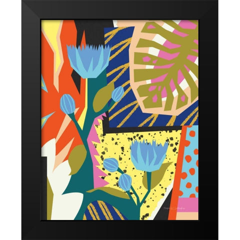 Born in the 80s Black Modern Wood Framed Art Print by Gallagher, Megan