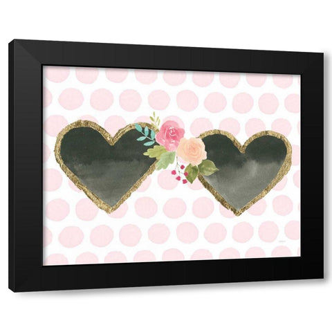 Girl Power Sunglasses Black Modern Wood Framed Art Print with Double Matting by Jackson, Jenaya