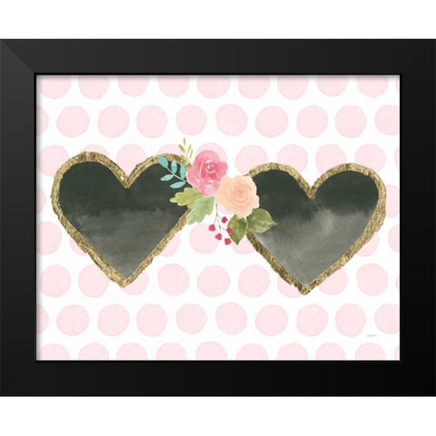 Girl Power Sunglasses Black Modern Wood Framed Art Print by Jackson, Jenaya