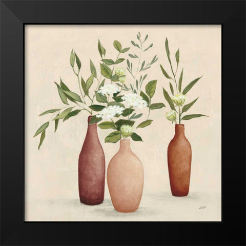 Natural Bouquet I Light Black Modern Wood Framed Art Print by Purinton, Julia
