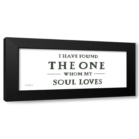 Scripture for Life V No Flowers Black Modern Wood Framed Art Print with Double Matting by Jackson, Jenaya