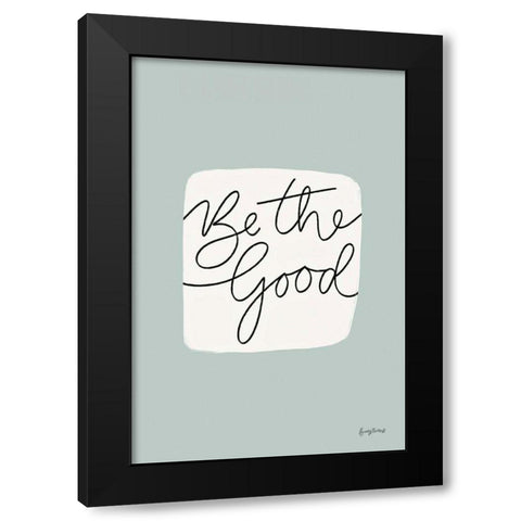 Calm Home VI Black Modern Wood Framed Art Print with Double Matting by Thorns, Becky