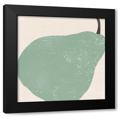 Graphic Fruit IV Black Modern Wood Framed Art Print with Double Matting by Hershey, Moira