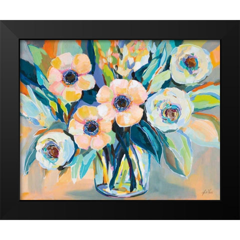 Optimism Black Modern Wood Framed Art Print by Vertentes, Jeanette