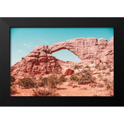 What a View IV Black Modern Wood Framed Art Print by Urquhart, Elizabeth