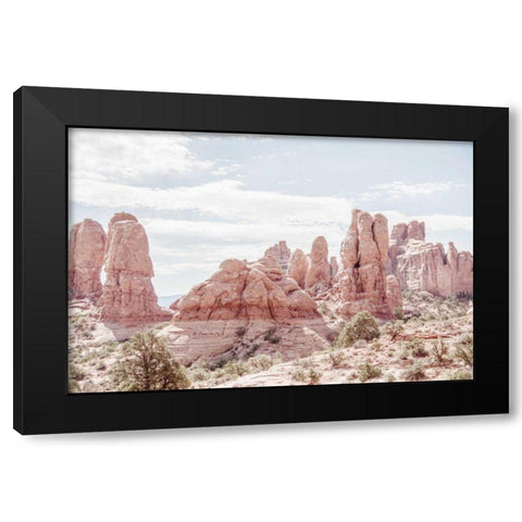 Day Hike II Black Modern Wood Framed Art Print with Double Matting by Urquhart, Elizabeth