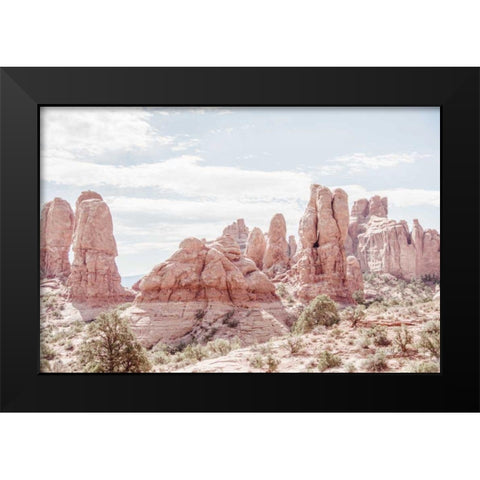 Day Hike II Black Modern Wood Framed Art Print by Urquhart, Elizabeth