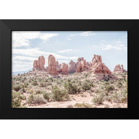 Day Hike III Black Modern Wood Framed Art Print by Urquhart, Elizabeth