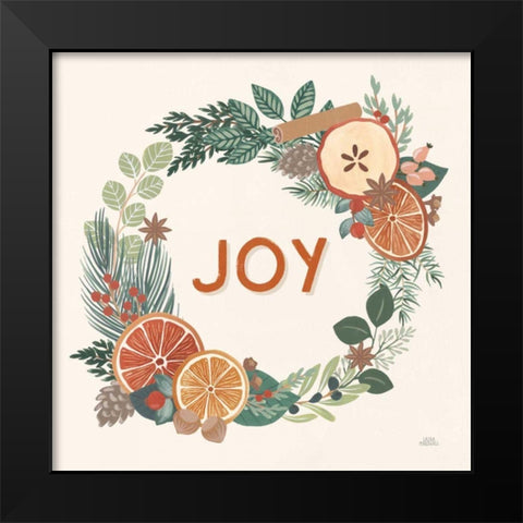 Holiday Spice IV Black Modern Wood Framed Art Print by Marshall, Laura