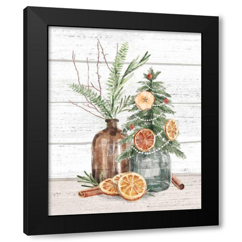 Seasonal Market III Black Modern Wood Framed Art Print by Urban, Mary