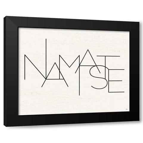 Calm II Black Modern Wood Framed Art Print by Aiken, Jess