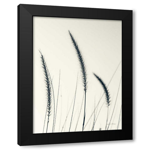 Field Grasses IV Black Modern Wood Framed Art Print by Van Swearingen, Debra