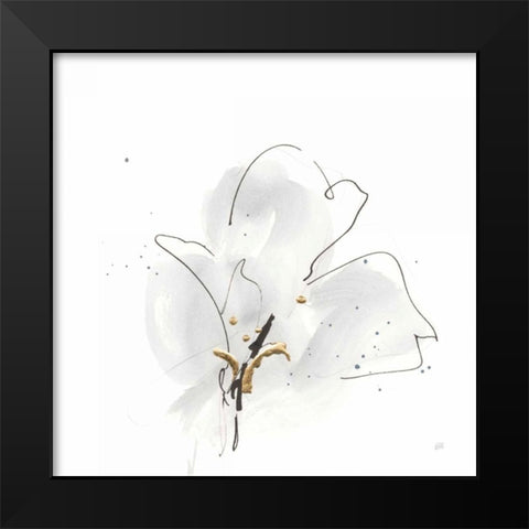 Cool Gray I Black Modern Wood Framed Art Print by Paschke, Chris