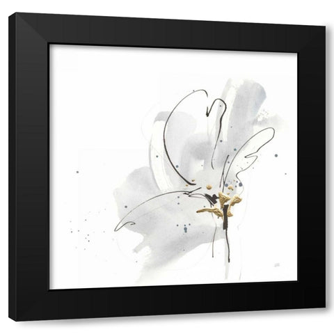 Cool Gray III Black Modern Wood Framed Art Print by Paschke, Chris