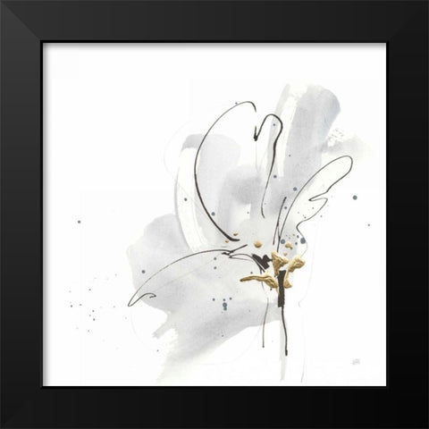Cool Gray III Black Modern Wood Framed Art Print by Paschke, Chris
