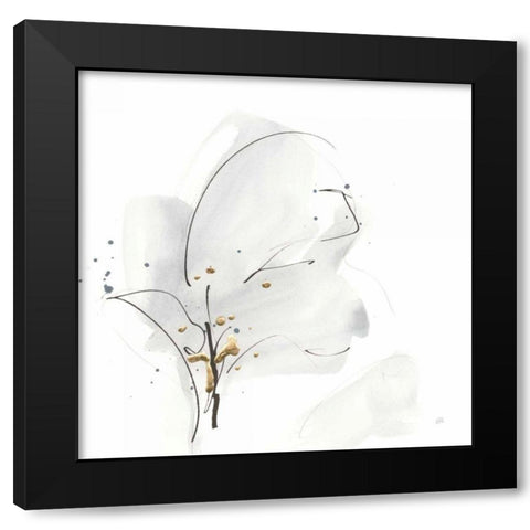 Cool Gray IV Black Modern Wood Framed Art Print by Paschke, Chris