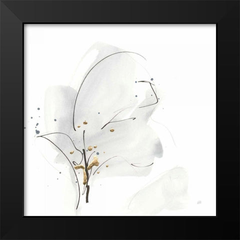 Cool Gray IV Black Modern Wood Framed Art Print by Paschke, Chris