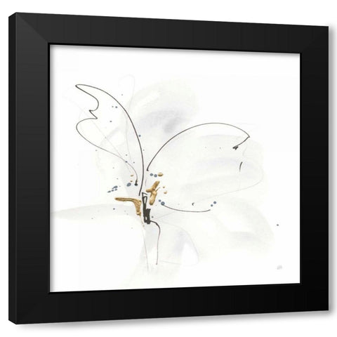 Cool Gray VI Black Modern Wood Framed Art Print by Paschke, Chris
