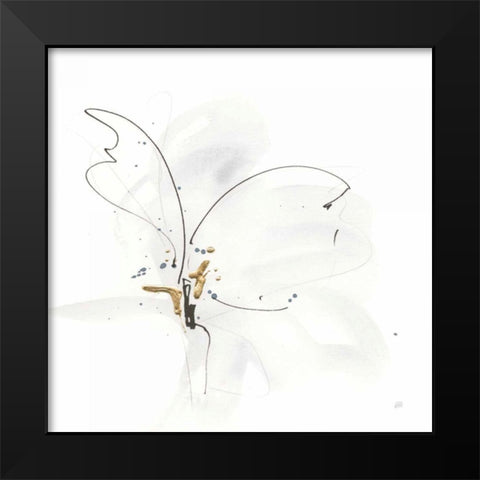 Cool Gray VI Black Modern Wood Framed Art Print by Paschke, Chris