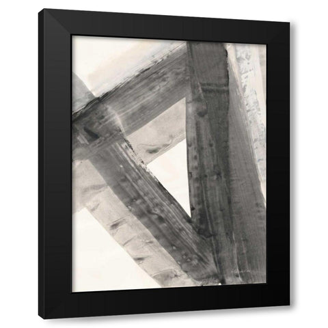Under the Bridge IV Black Modern Wood Framed Art Print by Hristova, Albena