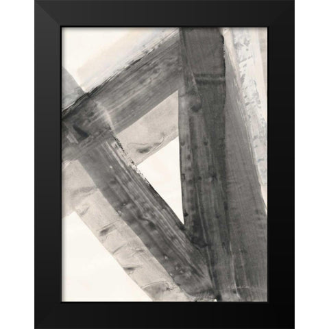 Under the Bridge IV Black Modern Wood Framed Art Print by Hristova, Albena