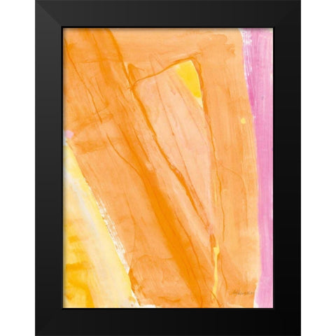 Sunnier Days IV Black Modern Wood Framed Art Print by Hristova, Albena