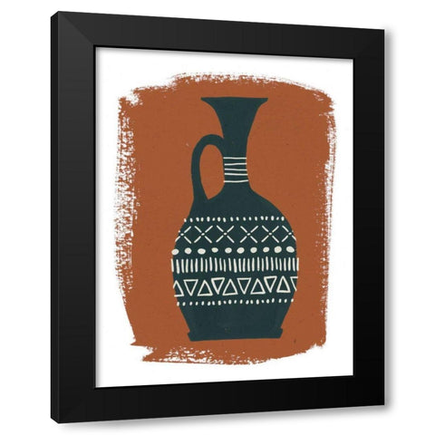 Global Vessels I Black Modern Wood Framed Art Print by Hershey, Moira