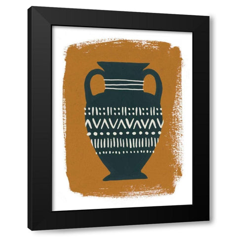 Global Vessels II Black Modern Wood Framed Art Print by Hershey, Moira