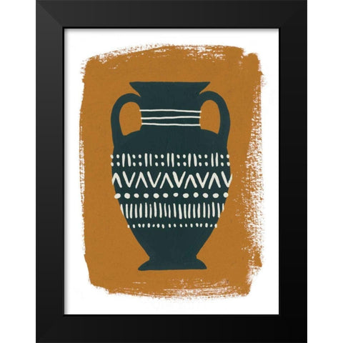 Global Vessels II Black Modern Wood Framed Art Print by Hershey, Moira
