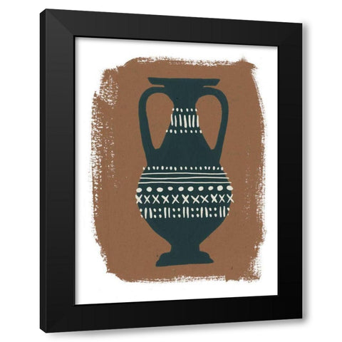 Global Vessels III Black Modern Wood Framed Art Print with Double Matting by Hershey, Moira
