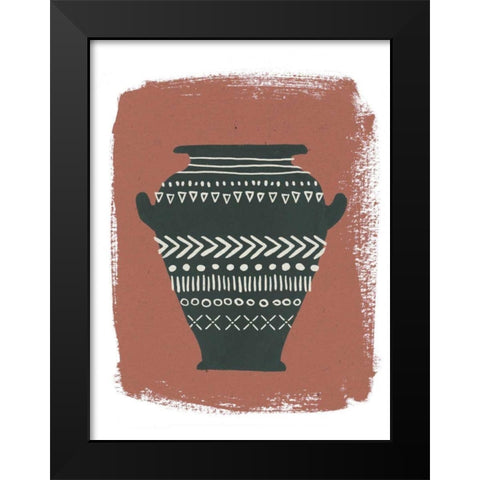 Global Vessels IV Black Modern Wood Framed Art Print by Hershey, Moira