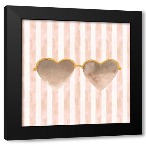 Boss Babe V Black Modern Wood Framed Art Print with Double Matting by Jackson, Jenaya