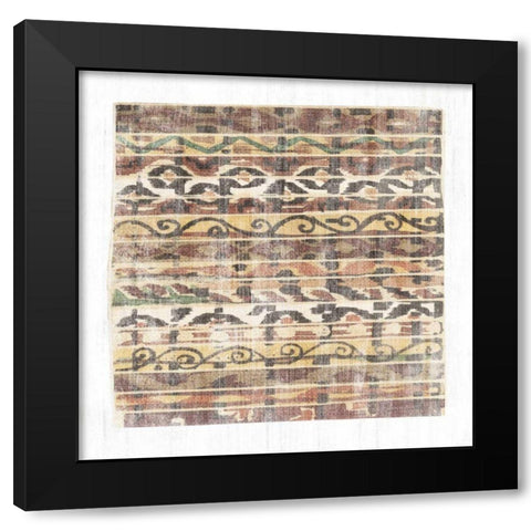 Fragments from Afar II Black Modern Wood Framed Art Print by Wild Apple Portfolio