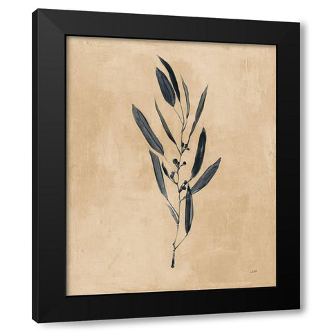Botanical Study I Brown Black Modern Wood Framed Art Print with Double Matting by Purinton, Julia