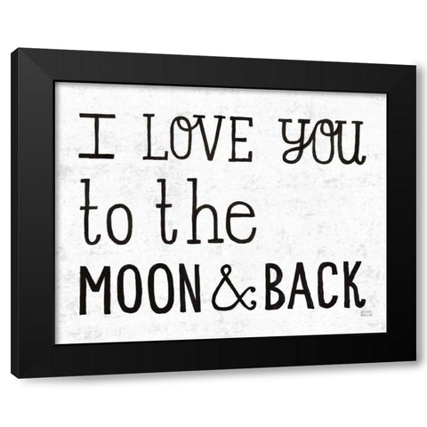 Sun and Moon II Black Black Modern Wood Framed Art Print with Double Matting by Mullan, Michael