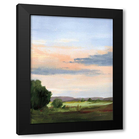 Skylight I Black Modern Wood Framed Art Print with Double Matting by Munger, Pamela