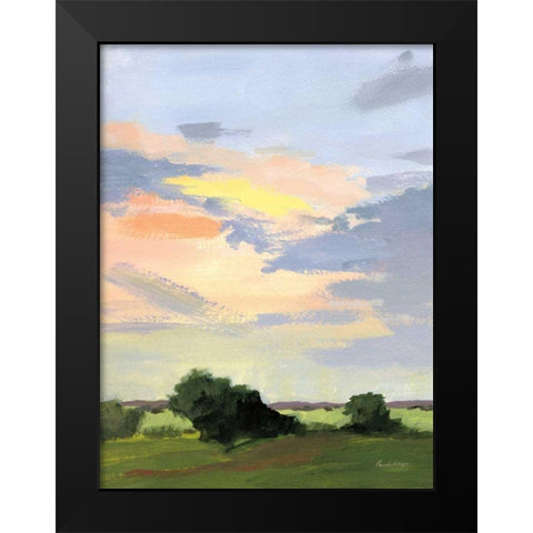 Skylight II Black Modern Wood Framed Art Print by Munger, Pamela