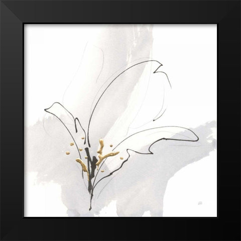 Cool Gray VIII Black Modern Wood Framed Art Print by Paschke, Chris