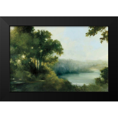 Sylvan View Black Modern Wood Framed Art Print by Purinton, Julia