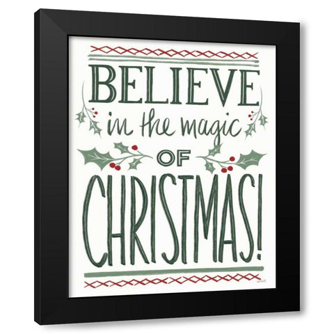 Wonderful Time II Dark Black Modern Wood Framed Art Print with Double Matting by Tavoletti, Anne